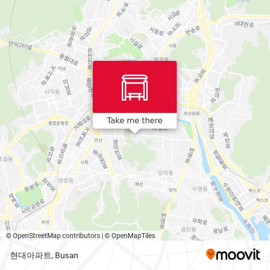 현대아파트 map