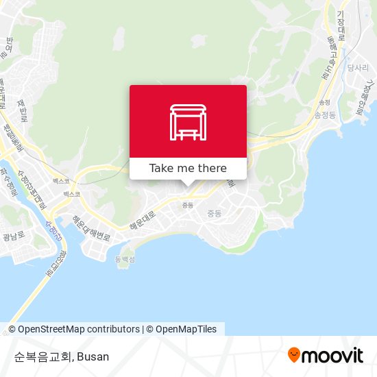 순복음교회 map