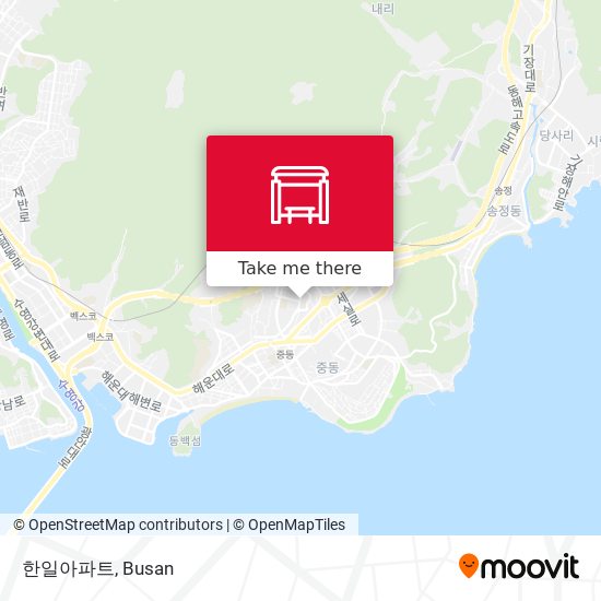 한일아파트 map