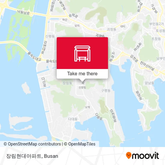 장림현대아파트 map