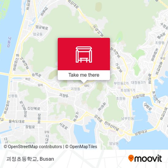 괴정초등학교 map