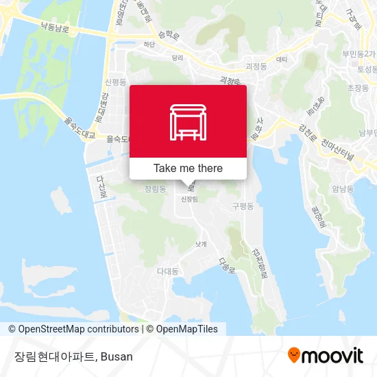 장림현대아파트 map