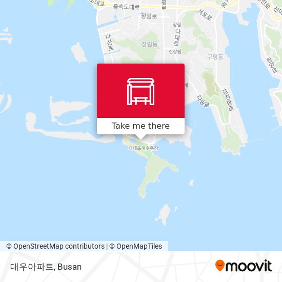 대우아파트 map