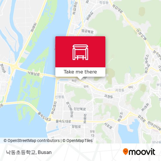 낙동초등학교 map