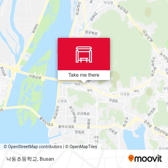 낙동초등학교 map