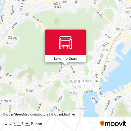 서대신교차로 map