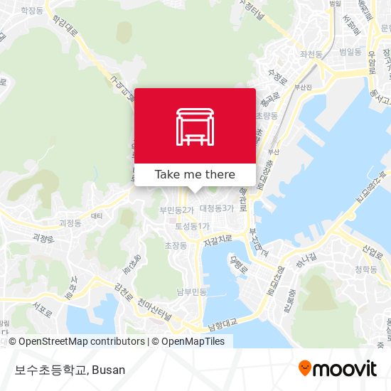 보수초등학교 map