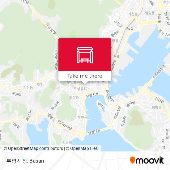 부평시장 map
