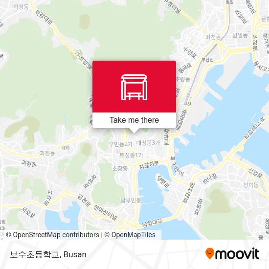 보수초등학교 map