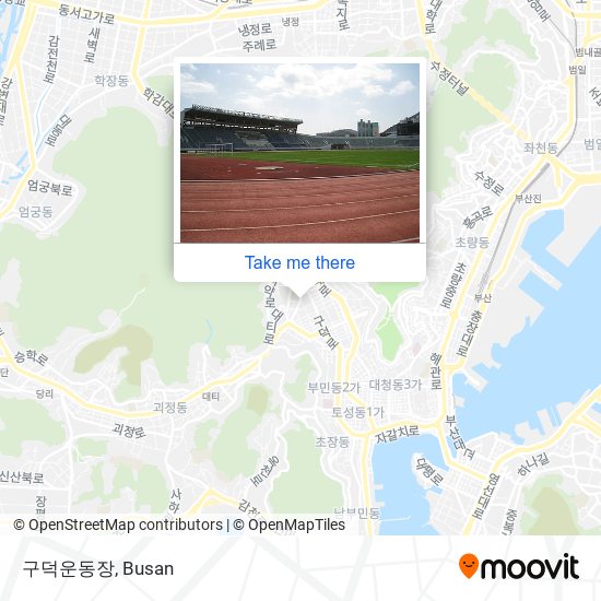 구덕운동장 map