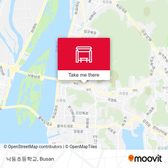 낙동초등학교 map