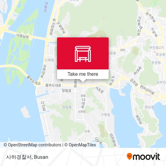 사하경찰서 map