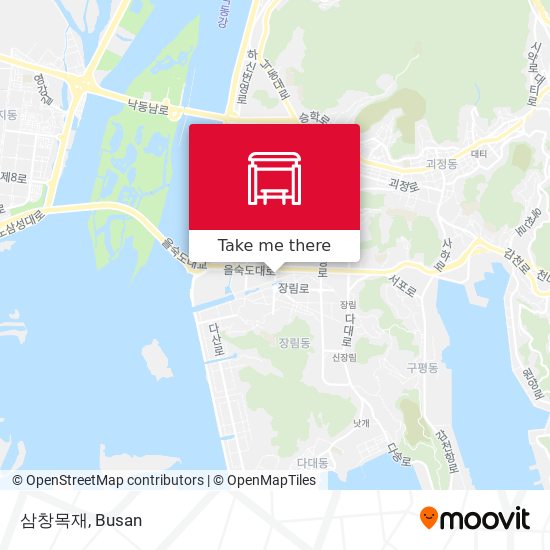 삼창목재 map