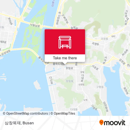 삼창목재 map