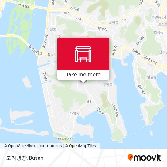 고려냉장 map