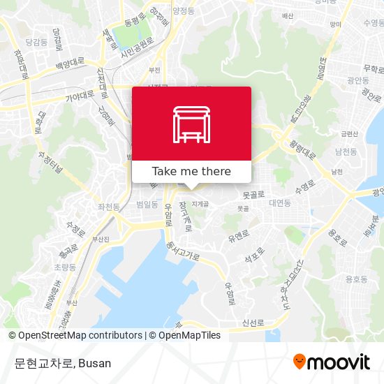 문현교차로 map