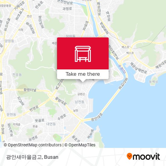 광안새마을금고 map