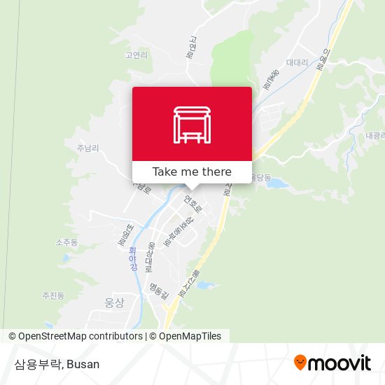 삼용부락 map