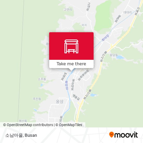 소남마을 map