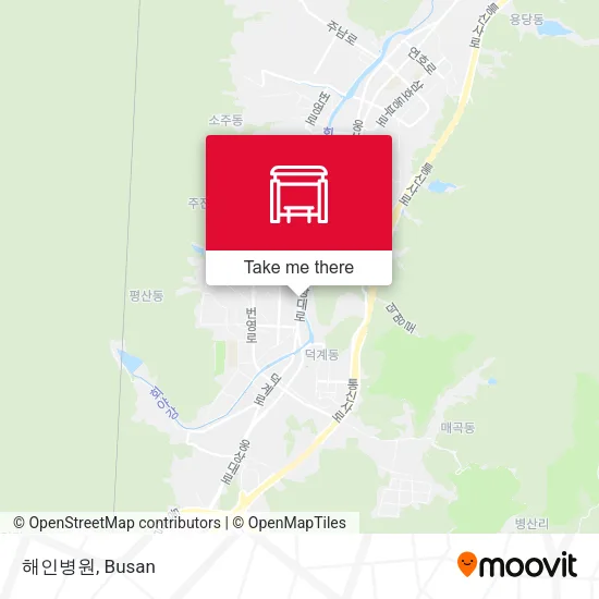 해인병원 map