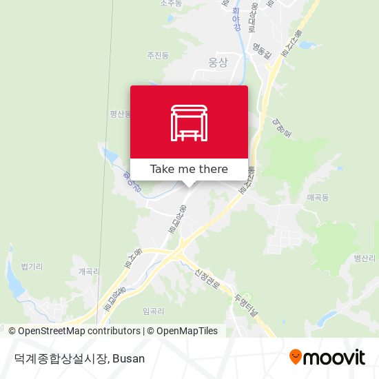 덕계종합상설시장 map