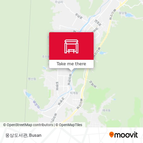 웅상도서관 map