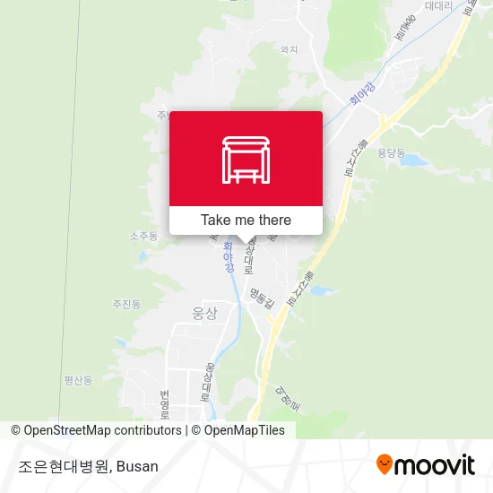 조은현대병원 map