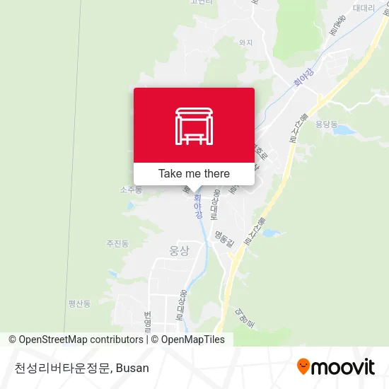 천성리버타운정문 map