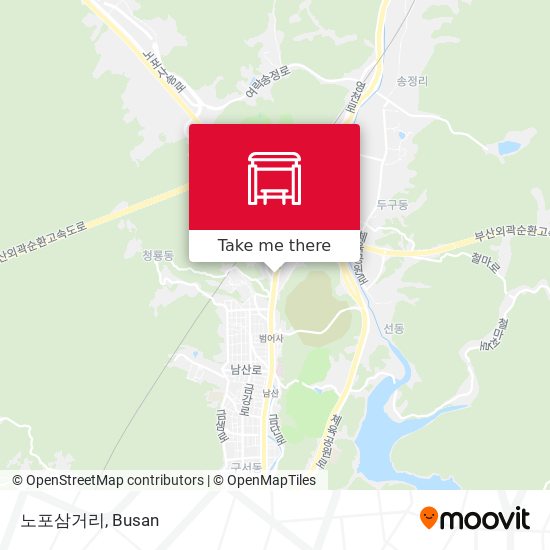노포삼거리 map