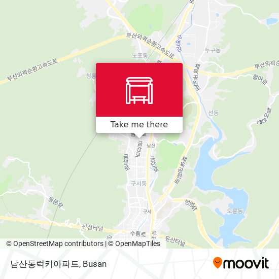 남산동럭키아파트 map