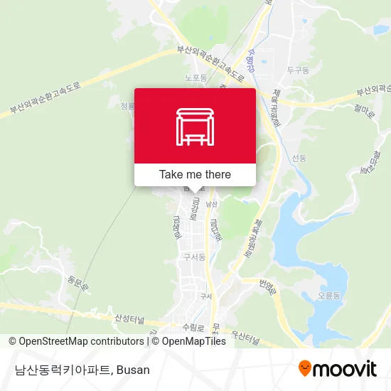 남산동럭키아파트 map