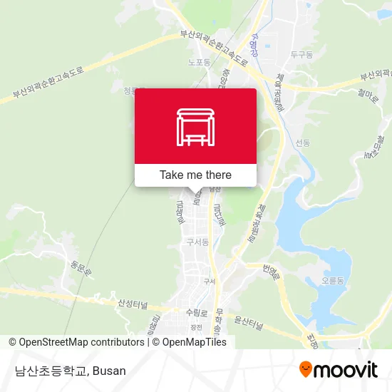 남산초등학교 map