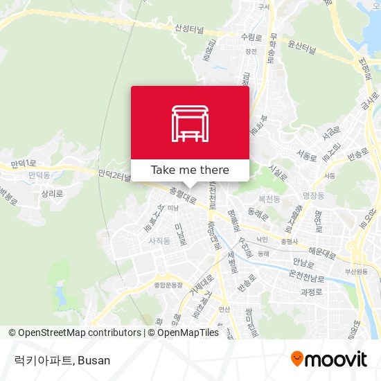 럭키아파트 map