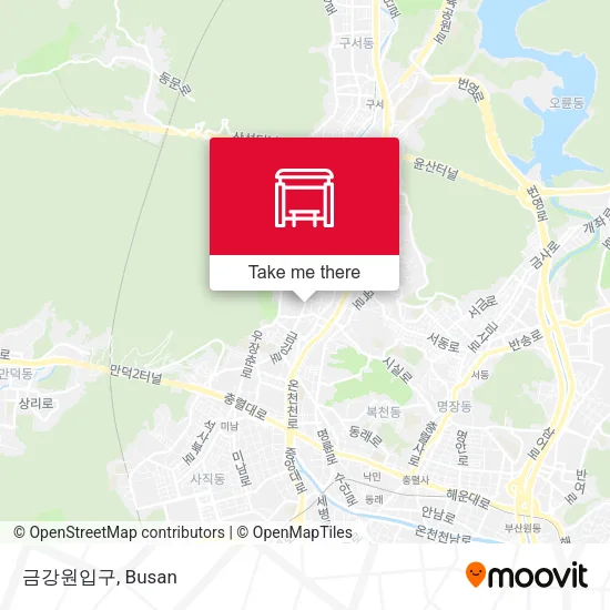 금강원입구 map