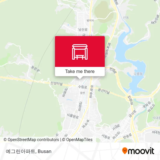 예그린아파트 map