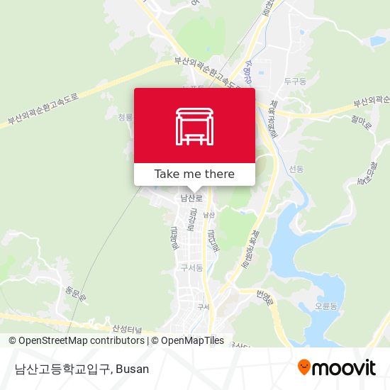 남산고등학교입구 map