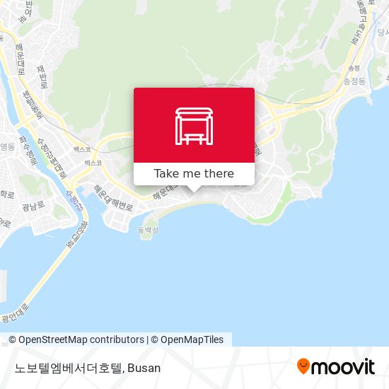 노보텔엠베서더호텔 map