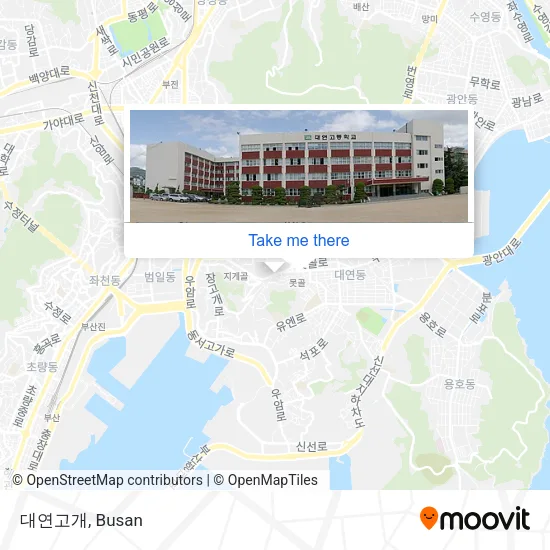 대연고개 map