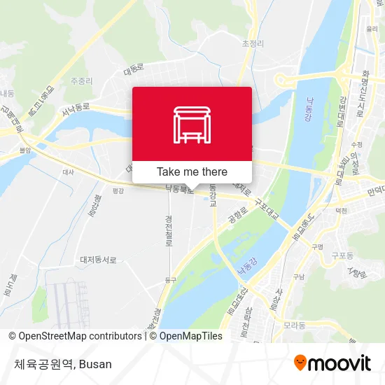 체육공원역 map