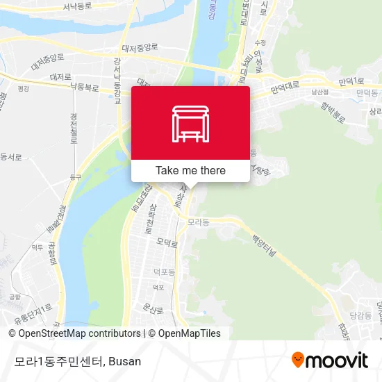 모라1동주민센터 map