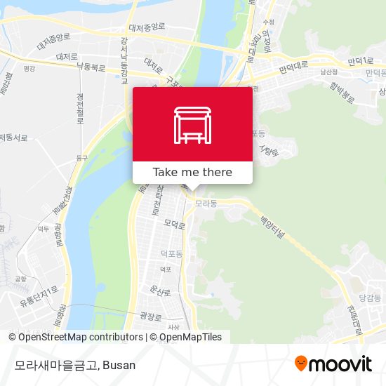 모라새마을금고 map
