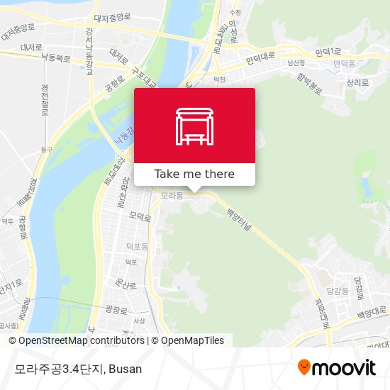 모라주공3.4단지 map