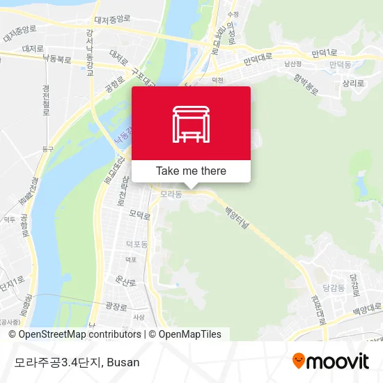 모라주공3.4단지 map