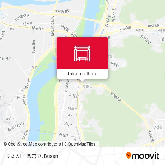 모라새마을금고 map