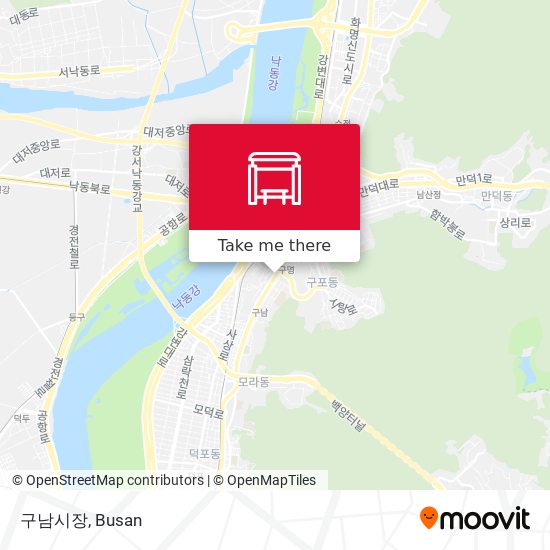구남시장 map