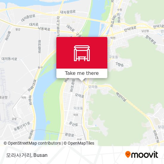 모라사거리 map