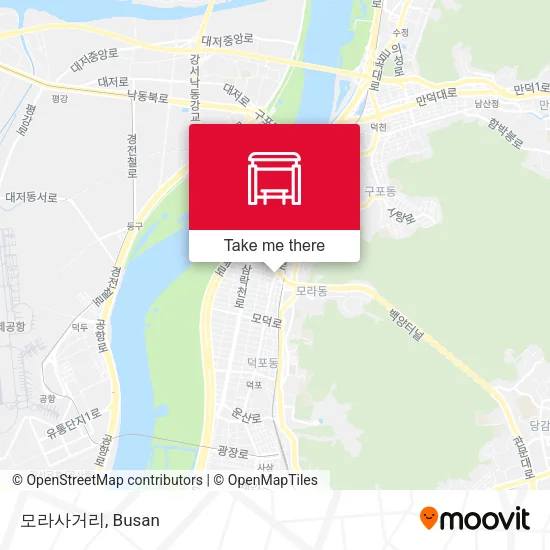 모라사거리 map