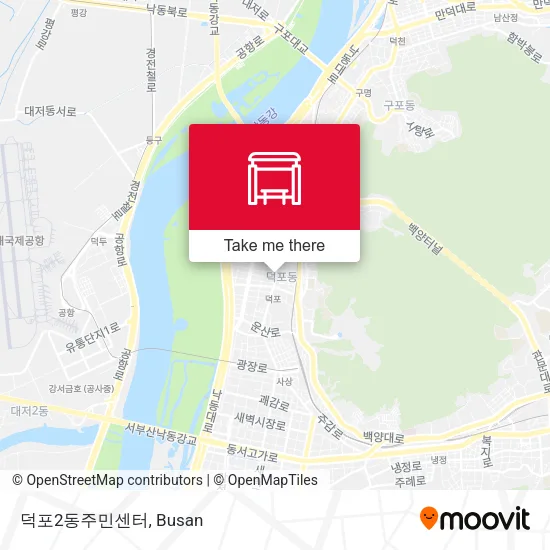 덕포2동주민센터 map