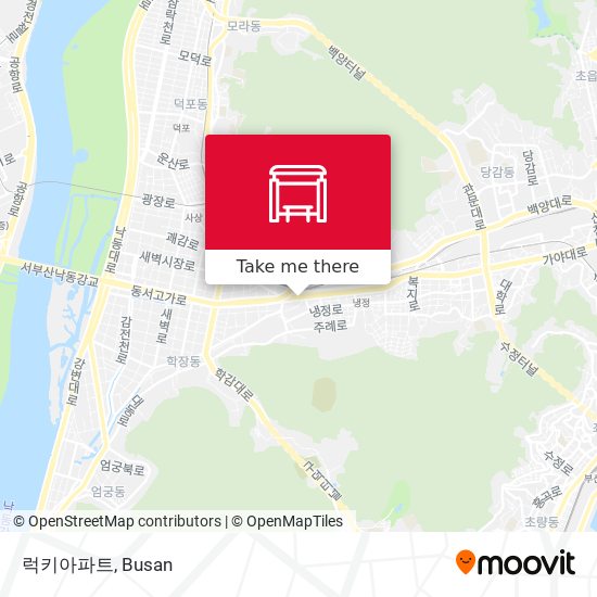 럭키아파트 map