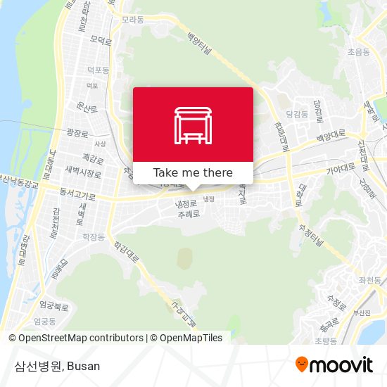 삼선병원 map